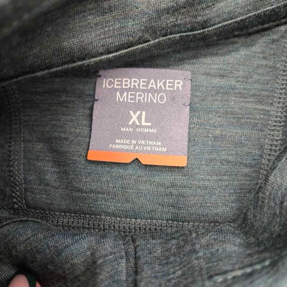 Icebreaker Merino Descender Hybrid Full Zip Jacket - Men’s XL - Picture 3 of 6